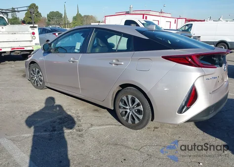 2021 Toyota Prius Prime Xle z USA, uszkodzony, nr VIN JTDKAMFPXM3194879
